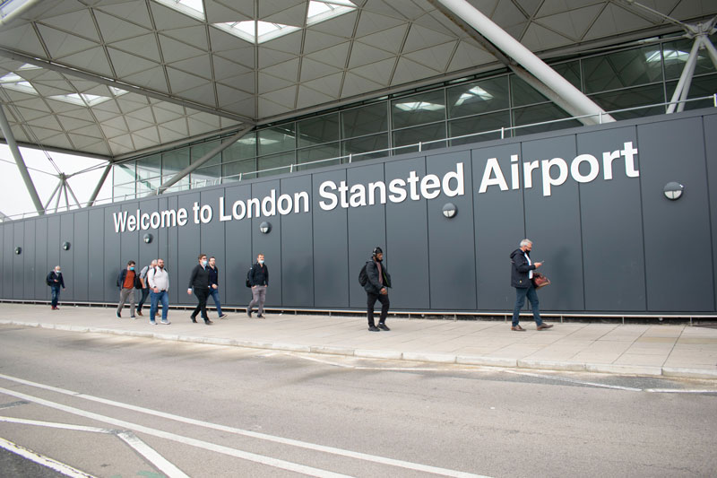 welcome at london stanstad airport chauffeur